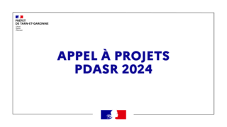 Appel à projets PDASR 2024