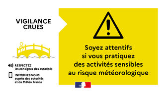 Alerte météo : le tronçon Garonne toulousaine passe en vigilance jaune
