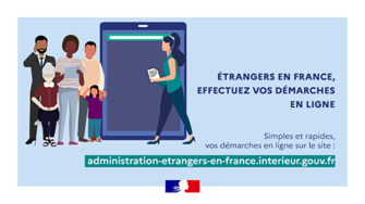 Démarches en ligne pour les étrangers en France