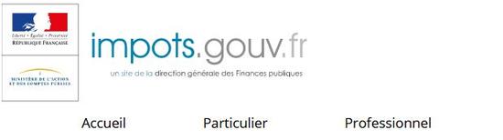 Le site internet des finances publiques